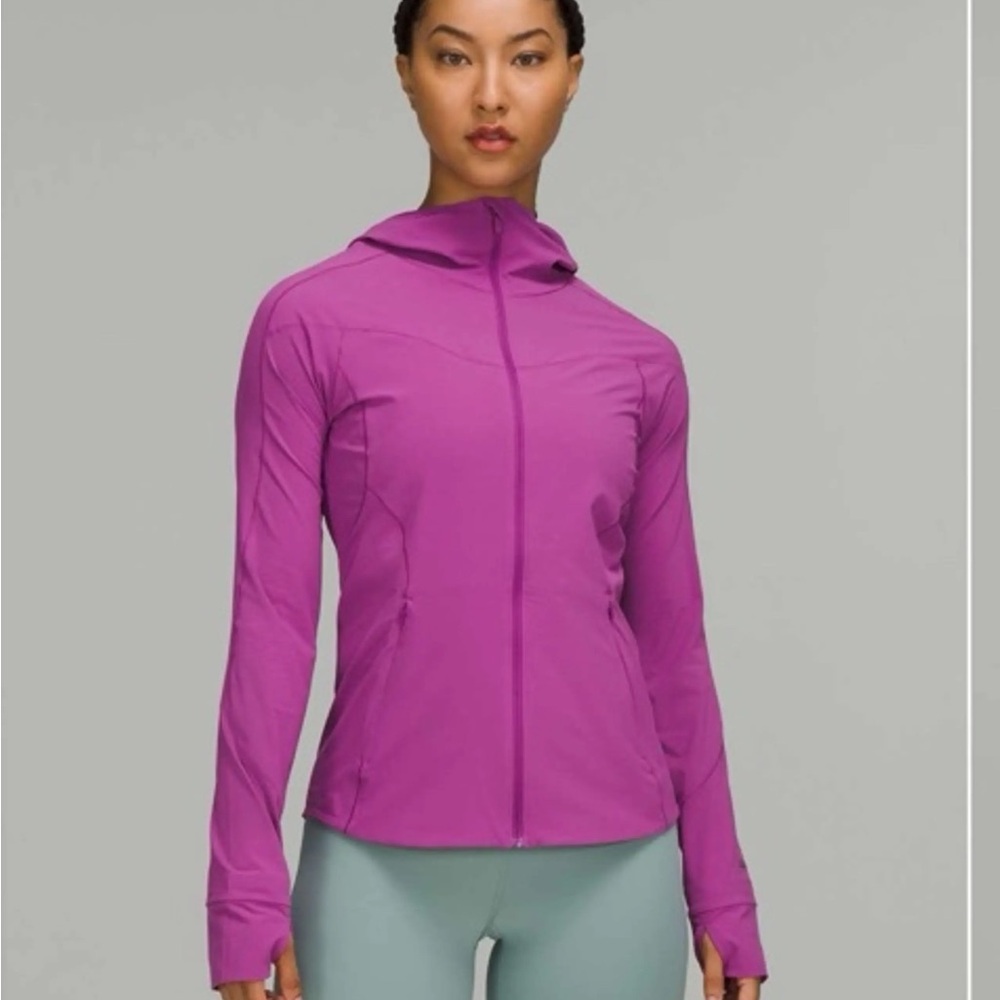 Lululemon Athletica Vibrant Purple Mist Over Windbreaker